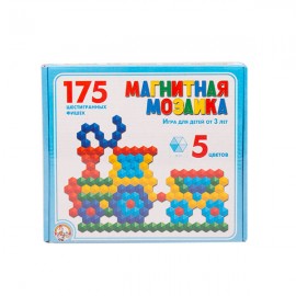 Мозаика магнитная 175 фишек