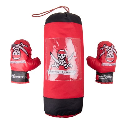 Боксерский мешок с перчатками 50х20х20 см