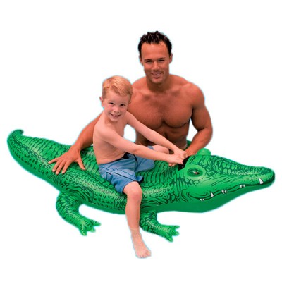 Крокодил надувной 203х114 см