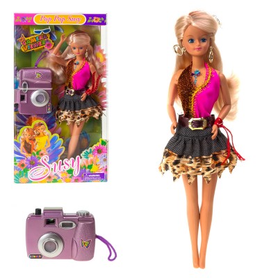 Кукла Susy Pop Pop с фотоаппаратом 29 см