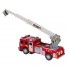 Пожарная машина с телескопической лестницей 16х12х35 см