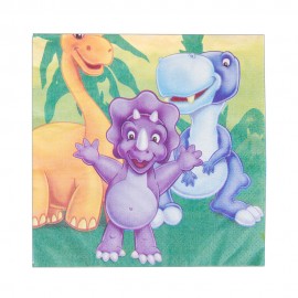Салфетка Динозаврики 33 см
