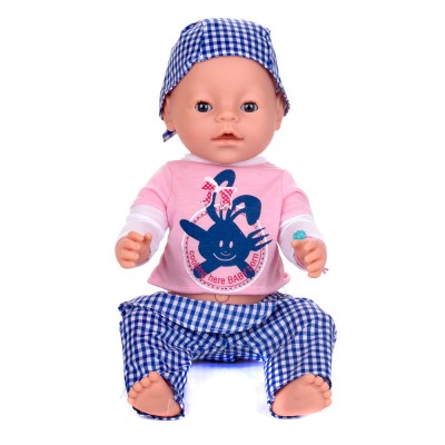Кукла-пупс интерактивная с набором 40 см