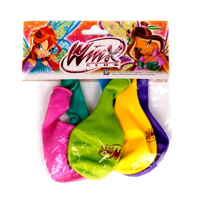 Набор шаров рисунком  Winx 6 шт