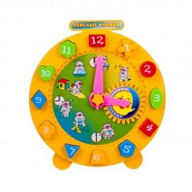Дидактическая игрушка "Часики"
