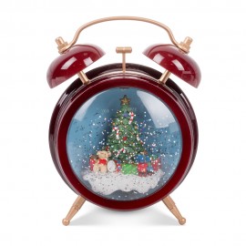 Новогоднее украшение Будильник 20 см Новогоднее украшение Будильник 20 см