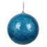 Набор новогодних шаров 2 шт 12 см  (цвет голубой)