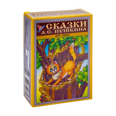 Кубики Сказки Пушкина 6 шт