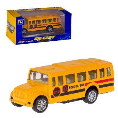 Машина металлическая Автобус