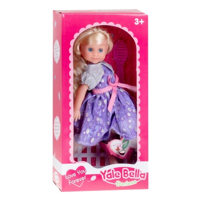 Кукла с набором аксессуаров 25 см