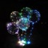 Воздушный шар со светящейся ленточкой, хвостом 20 см  26-30 ламп
