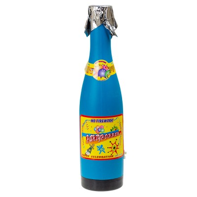 Хлопушка Карнавальная в виде бутылки 40 см (фольга)
