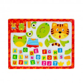 Пазл деревянный магнитный 42 детали