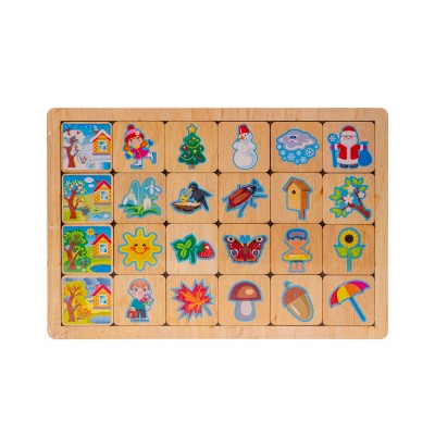 Игра деревянная "Времена года"