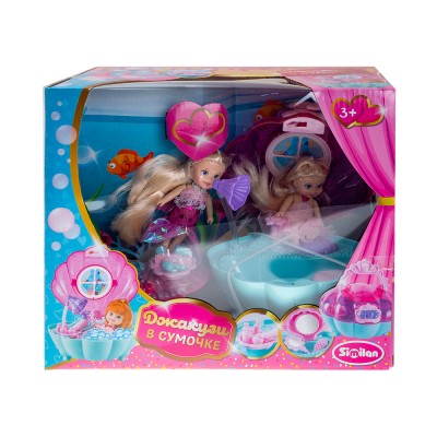 Игравой набор Куколки Ракушки  2 шт  29,5х17х25 см