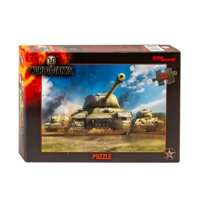 Пазл 60  дет. "World of Tanks"