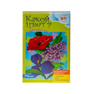 Развивающая игра "Какой цвет"