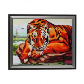 Алмазная мозаика Тигр 40х50 см