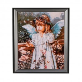 Рисование по номерам Девочка-ангел 40х50 см