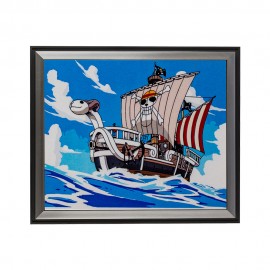 Рисование по номерам Пиратский кораблик 40х50 см