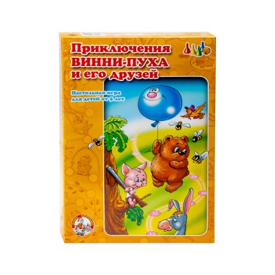Игра настольная "Приключения Винни-Пуха и его друзей"