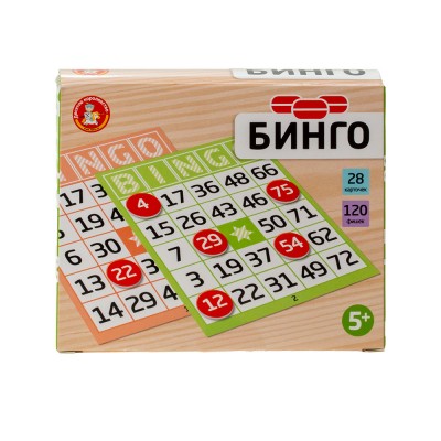 Игра настольная "Бинго"