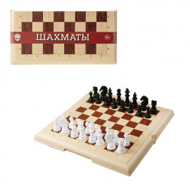Настольная игра «Шахматы» малые (бежевые)