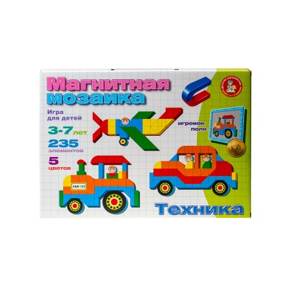 Магнитная мозаика «Техника»