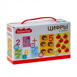 Настольная игра «Цифры и знаки» Baby Toys