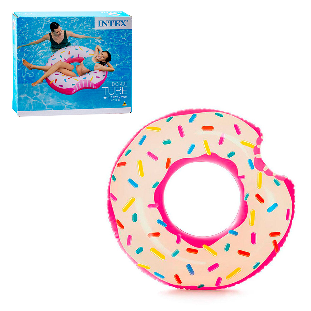Круги для плавания для детей. Круг пончик 107см. 56265np. Круг для плавания. Надувной круг. Детские круги для плавания.