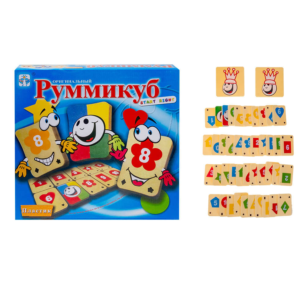 Настольная игра Rummikub 27,2х5,2х27,2 см - купить в Пятигорске оптом и в  розницу с доставкой