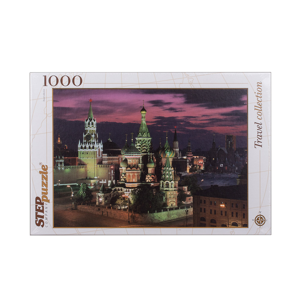 Московская тысяча. Пазл Step Puzzle Travel collection красная площадь Москва (79075), 1000 дет.. Puzzle-1000 